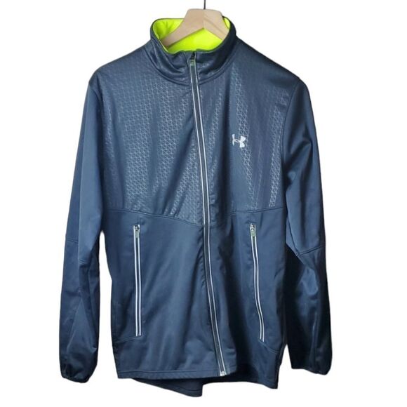Under Armour Men's Black Coldgear Coat - Picture 1 of 4